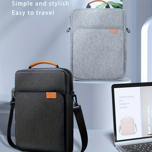 Novelbox Tablet Laptop Shoulder Bag, Protective Sleeve for 32.77cm for iPad Pro M1, 31.24cm-33.02cm Surface Pro 3/4/5/6/7/8/X, 2016-2020 MacBook Pro/Air, Polyester Fiber, Durable Lining, Easy Clean with Damp Cloth - Image 4