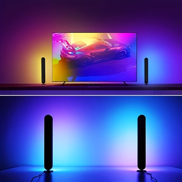 1/2 packs LED Strip Lights for Room, 24 Keys IR Remote Control Remote Control Smart RGB Strip Lights Gaming Lights, TV Ambient Backlight Sync with Music, RGB Desk Lamp for TV, PC, Room, Party Decoration - Image 2