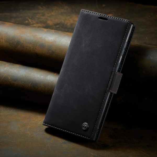 Business Style Retro Frosted Flip Cover High-end Texture Cute Faux Leather Mobile Phone Case for Men and Women Suitable for Samsung Galaxy S25ultra Galaxy S24ultra S23ultra GalaxyS22plus S25 S25plus S21FE Send Boyfriend Gift Girlfriend S24 - Image 6