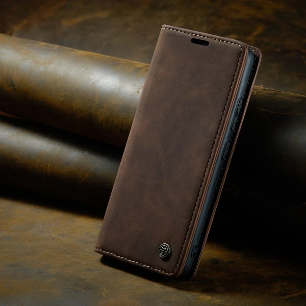 Business Style Retro Frosted Flip Cover High-end Texture Cute Faux Leather Mobile Phone Case for Men and Women Suitable for Samsung Galaxy S25ultra Galaxy S24ultra S23ultra GalaxyS22plus S25 S25plus S21FE Send Boyfriend Gift Girlfriend S24 - Image 16