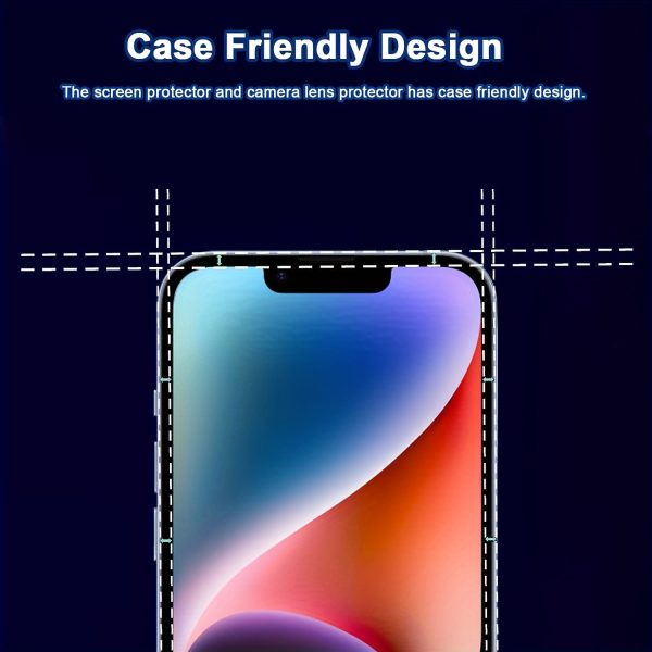 3pcs for iPhone 16 16 Plus 16 Pro 16Pro Max 12/13/14/15 pro max Series, Tempered Glass Screen Protector Ultra-high Definition, 9H Hardness - Image 3