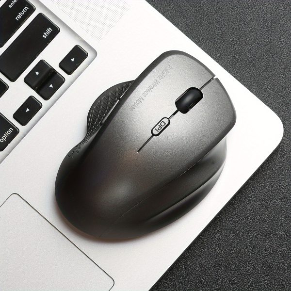 Wireless Mouse, 2.4G USB Computer Mouse, Ergonomic Optical Mouse, 6 Buttons, Plug and Play, Long Life, Portable Mouse for PC, Laptop, MAC, Chromebook, CONGDI - Image 6